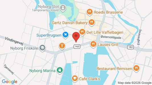 Lejligheder til salg i Nyborg - Foto fra Google Street View