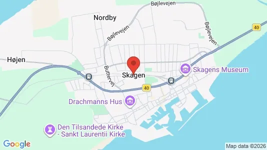 Lejligheder til salg i Skagen - Foto fra Google Street View