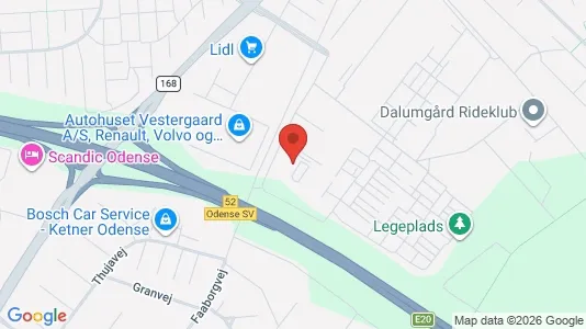 Lejligheder til salg i Odense SV - Foto fra Google Street View