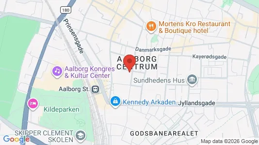 Lejligheder til salg i Aalborg Centrum - Foto fra Google Street View