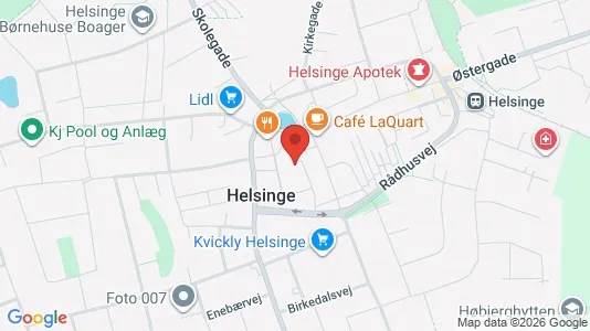 Lejligheder til salg i Helsinge - Foto fra Google Street View
