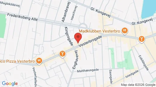 Lejligheder til salg i Vesterbro - Foto fra Google Street View