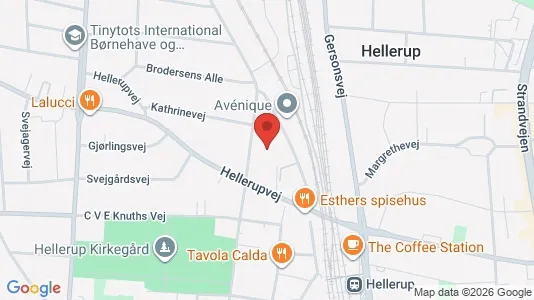 Lejligheder til leje i Hellerup - Foto fra Google Street View