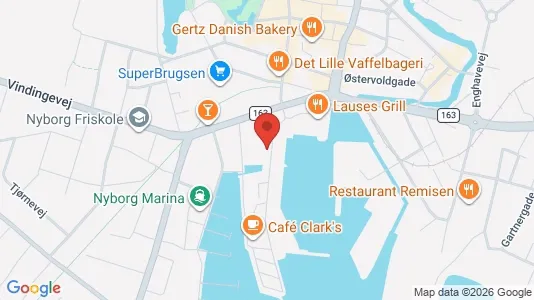 Lejligheder til salg i Nyborg - Foto fra Google Street View