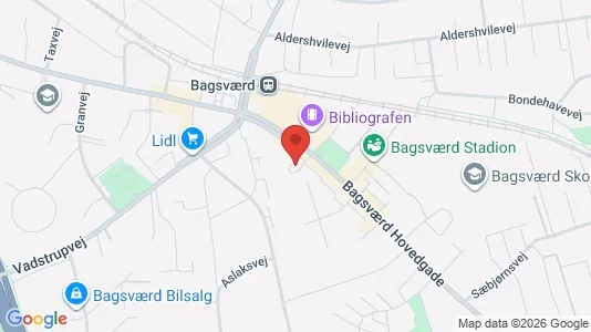 Lejligheder til salg i Bagsværd - Foto fra Google Street View