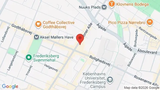 Lejligheder til salg i Frederiksberg - Foto fra Google Street View