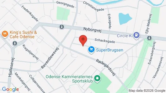 Lejligheder til salg i Odense C - Foto fra Google Street View