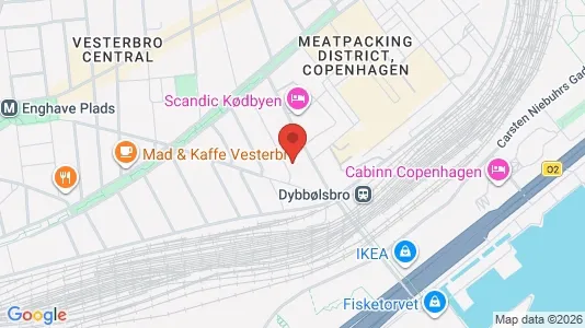 Lejligheder til salg i Vesterbro - Foto fra Google Street View