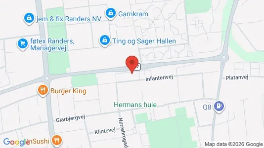 Lejligheder til salg i Randers NØ - Foto fra Google Street View