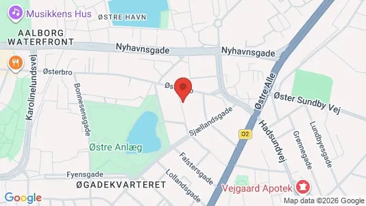 Lejligheder til salg i Aalborg Centrum - Foto fra Google Street View