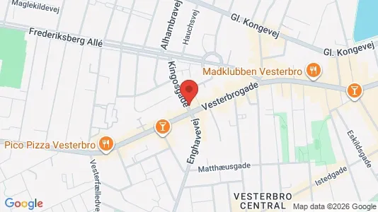 Lejligheder til salg i Vesterbro - Foto fra Google Street View