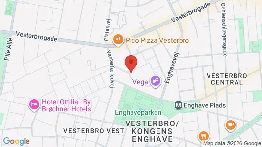 Lejligheder til leje i Vesterbro - Foto fra Google Street View