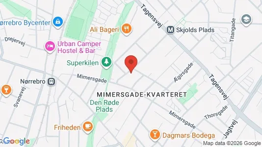 Lejligheder til salg i Nørrebro - Foto fra Google Street View