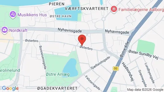 Lejligheder til salg i Aalborg Centrum - Foto fra Google Street View