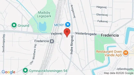 Lejligheder til salg i Fredericia - Foto fra Google Street View