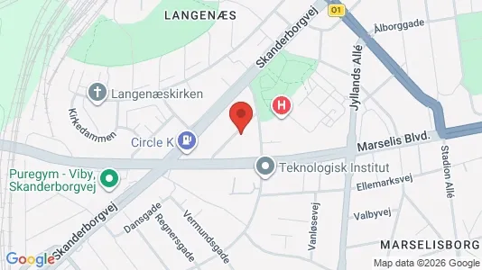 Lejligheder til salg i Århus C - Foto fra Google Street View
