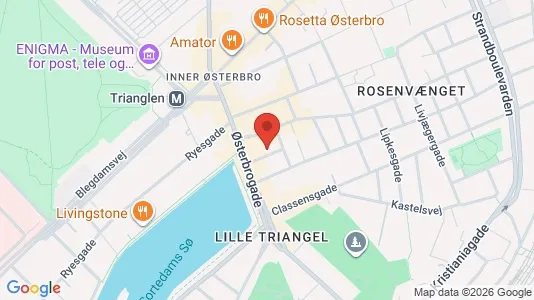 Lejligheder til salg i Østerbro - Foto fra Google Street View