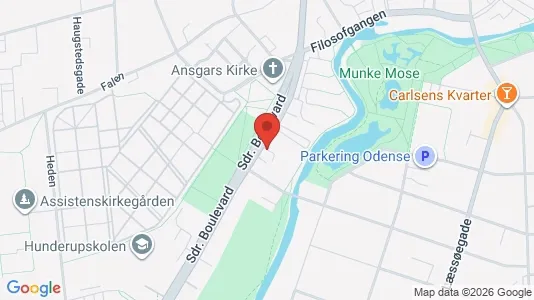 Lejligheder til salg i Odense C - Foto fra Google Street View