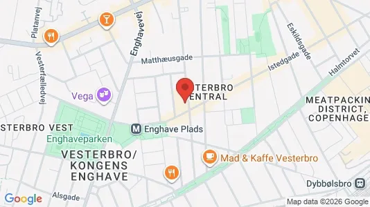 Lejligheder til salg i Vesterbro - Foto fra Google Street View