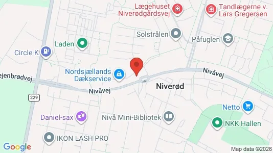 Lejligheder til salg i Nivå - Foto fra Google Street View