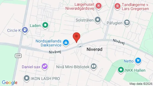 Lejligheder til salg i Nivå - Foto fra Google Street View
