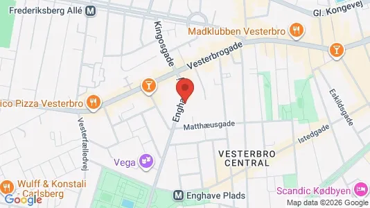 Lejligheder til salg i Vesterbro - Foto fra Google Street View