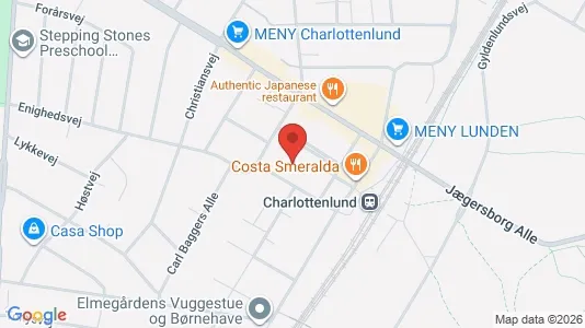 Lejligheder til salg i Charlottenlund - Foto fra Google Street View