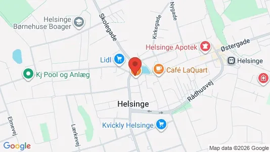 Lejligheder til salg i Helsinge - Foto fra Google Street View