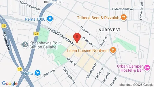 Lejligheder til salg i København NV - Foto fra Google Street View