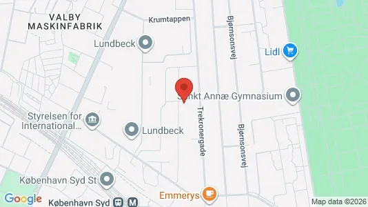 Lejligheder til salg i Valby - Foto fra Google Street View