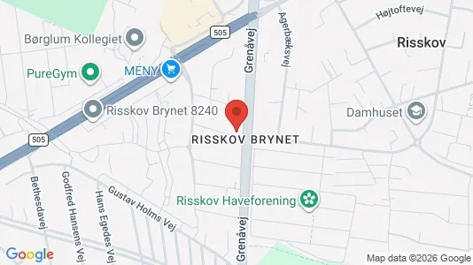 Lejligheder til salg i Risskov - Foto fra Google Street View