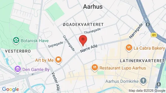 Lejligheder til salg i Århus C - Foto fra Google Street View