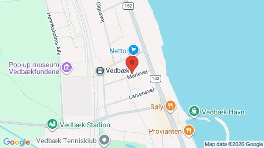 Lejligheder til salg i Vedbæk - Foto fra Google Street View