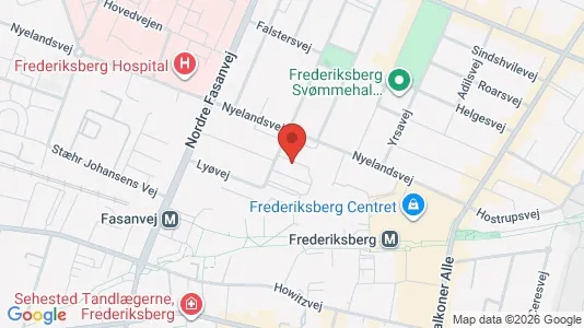 Lejligheder til salg i Frederiksberg - Foto fra Google Street View