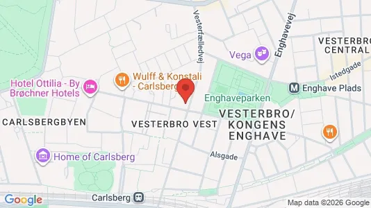 Lejligheder til salg i Vesterbro - Foto fra Google Street View