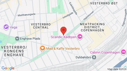 Lejligheder til salg i Vesterbro - Foto fra Google Street View