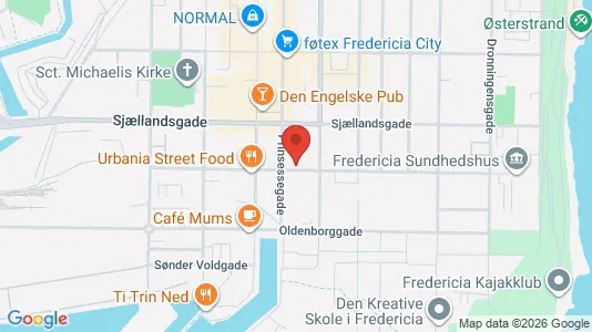 Lejligheder til salg i Fredericia - Foto fra Google Street View