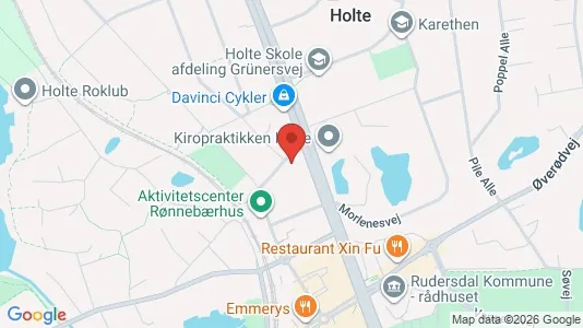 Lejligheder til salg i Holte - Foto fra Google Street View