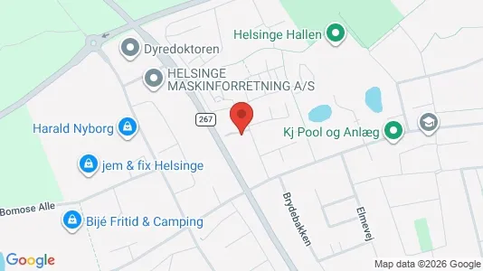 Lejligheder til salg i Helsinge - Foto fra Google Street View