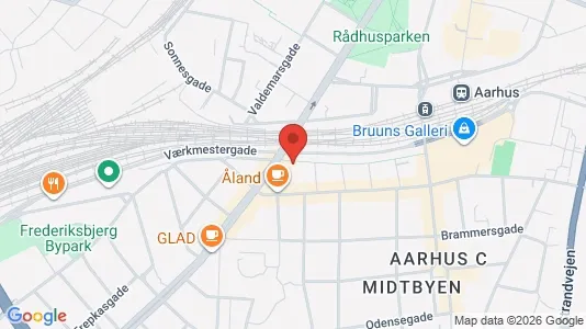Lejligheder til salg i Århus C - Foto fra Google Street View