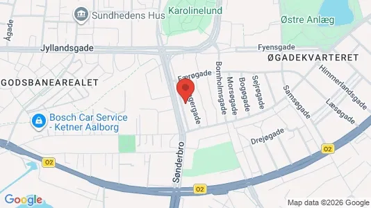 Lejligheder til salg i Aalborg Centrum - Foto fra Google Street View