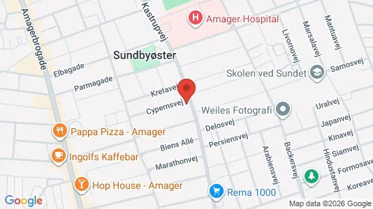 Lejligheder til salg i København S - Foto fra Google Street View
