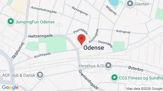 Lejligheder til salg i Odense C - Foto fra Google Street View