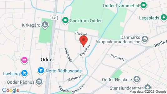 Lejligheder til salg i Odder - Foto fra Google Street View