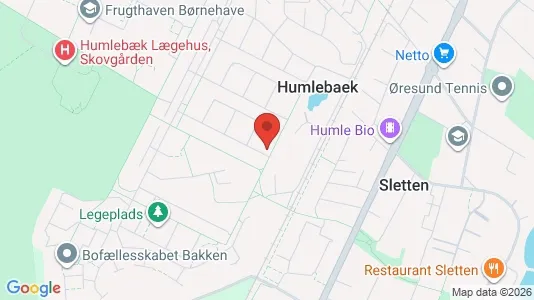 Lejligheder til salg i Humlebæk - Foto fra Google Street View