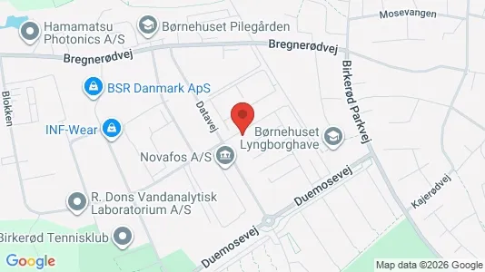 Lejligheder til leje i Birkerød - Foto fra Google Street View