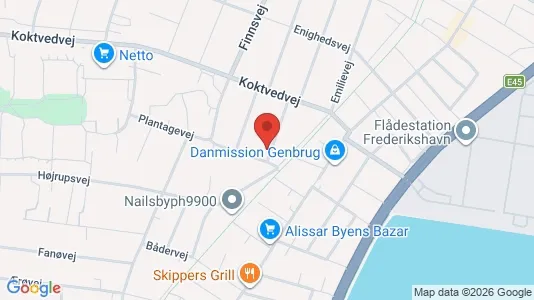 Lejligheder til leje i Frederikshavn - Foto fra Google Street View