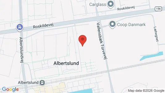 Lejligheder til leje i Albertslund - Foto fra Google Street View