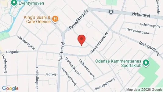 Lejligheder til leje i Odense C - Foto fra Google Street View