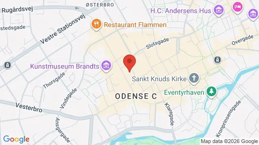 Lejligheder til leje i Odense C - Foto fra Google Street View